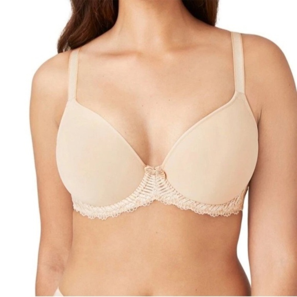 Wacoal Awareness Underwire Bra 853117 Sand‎ Nude Full Coverage 40D